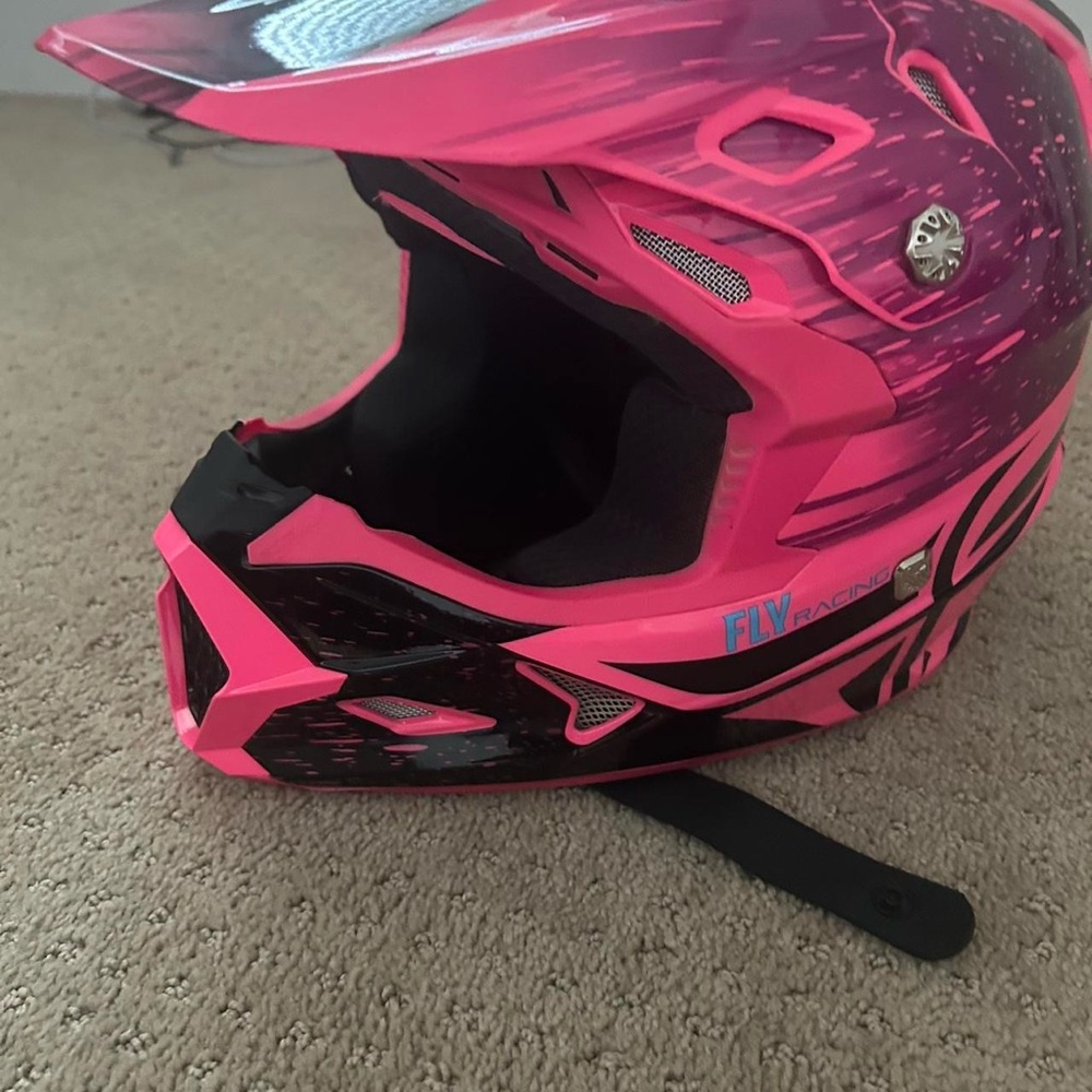 Fly racing youth helmet